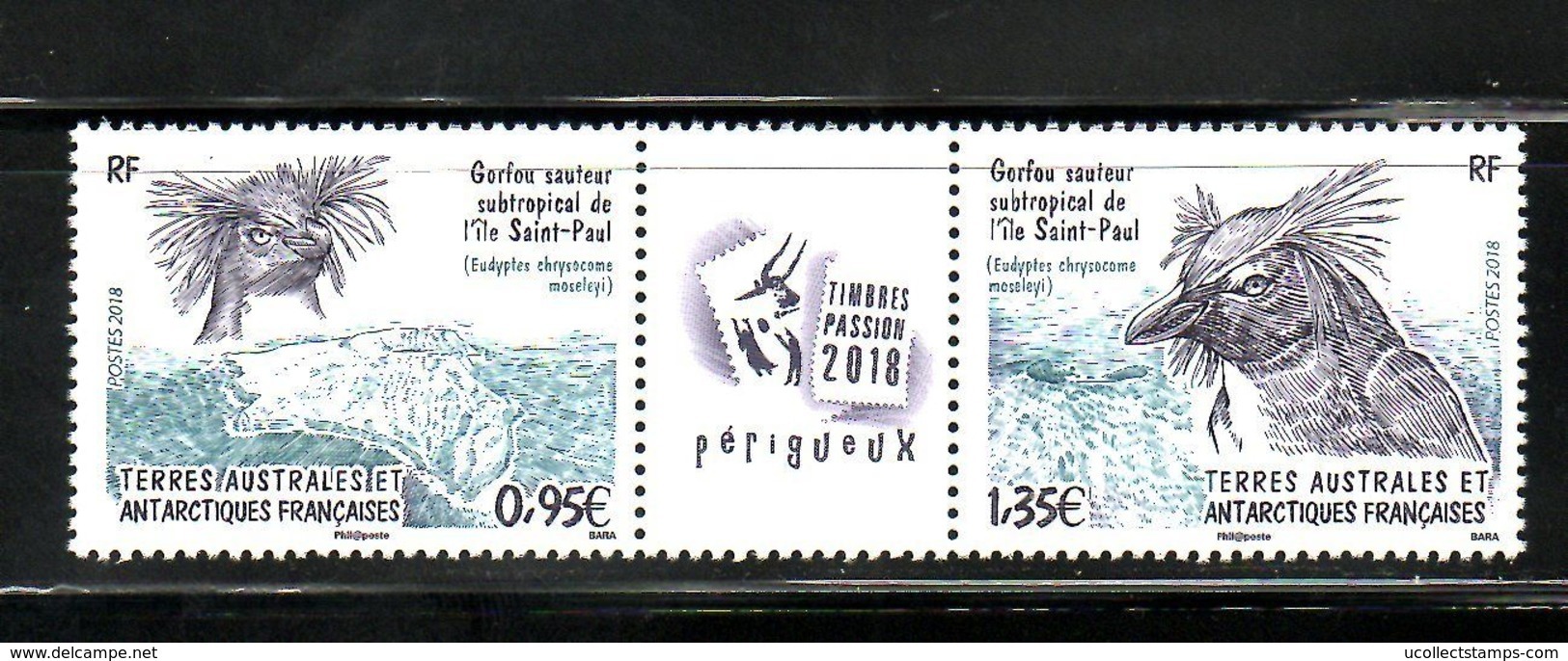 TAAF  2018   Gorfou Soteur  Pinguins      Postfris/mnh/neuf - Ongebruikt