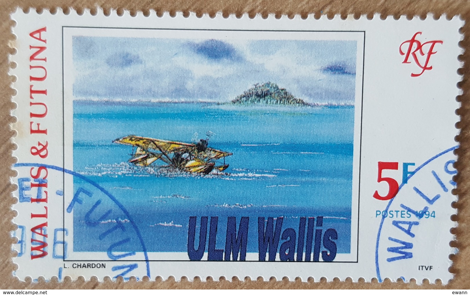 Wallis Et Futuna - YT N°467 - ULM à Wallis - 1994 - Oblitéré - Used Stamps