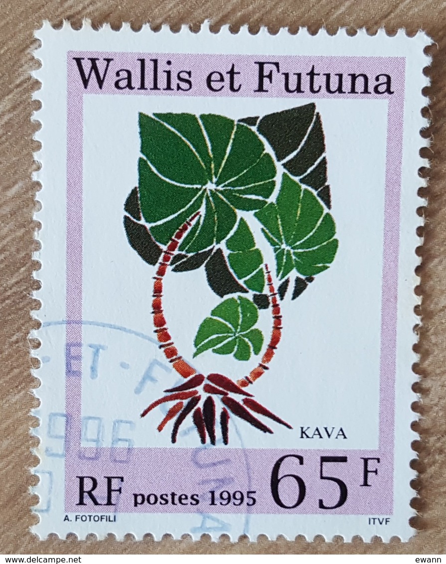 Wallis Et Futuna - YT N°482 - Flore / Kava - 1995 - Oblitéré - Used Stamps