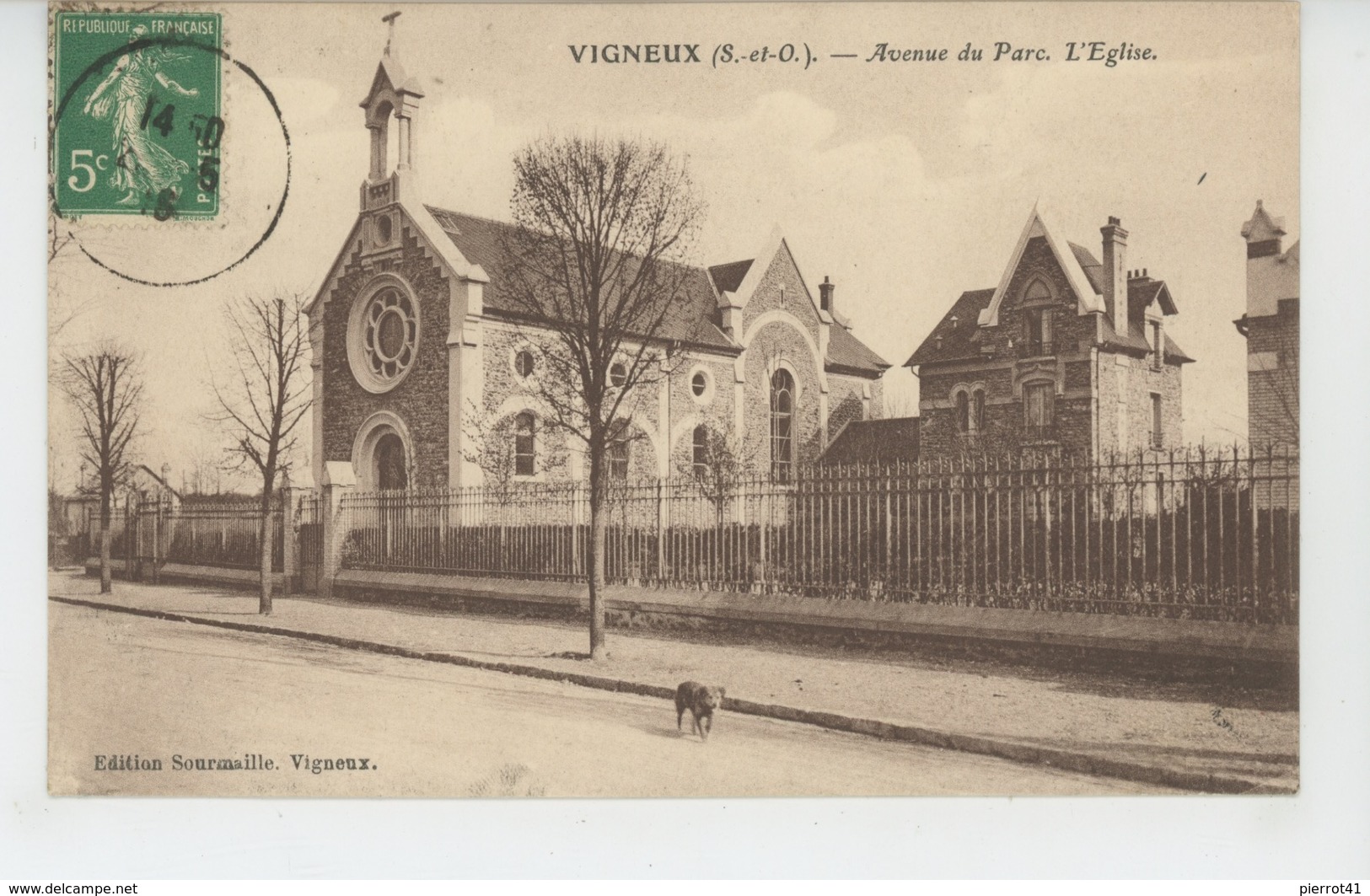 VIGNEUX SUR SEINE - Avenue Du Parc - L'Eglise - Vigneux Sur Seine