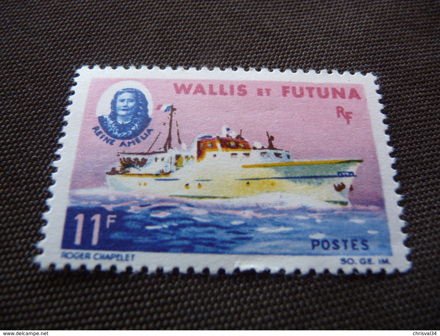 TIMBRE  WALLIS-ET-FUTUNA    ANNÉE  1965    N  171    COTE  8,50  EUROS       NEUF  SANS   CHARNIÈRE - Neufs