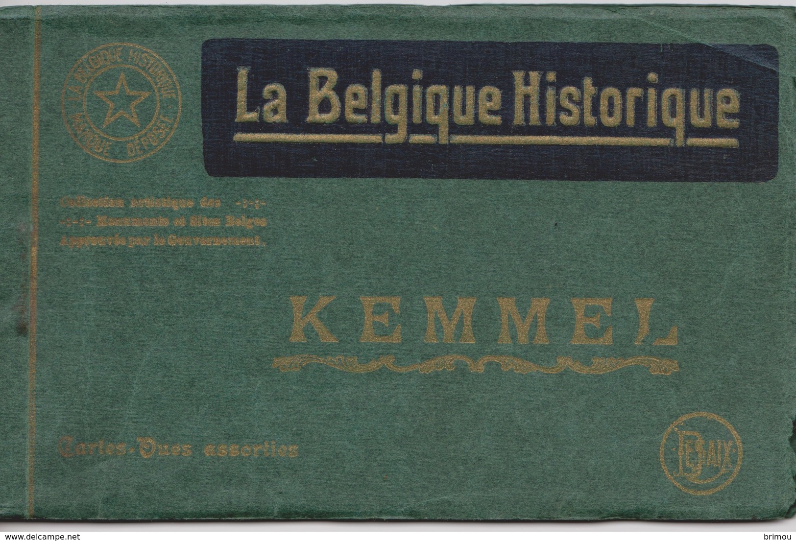 Kemmel Carnet De 8 Cartes. - Heuvelland