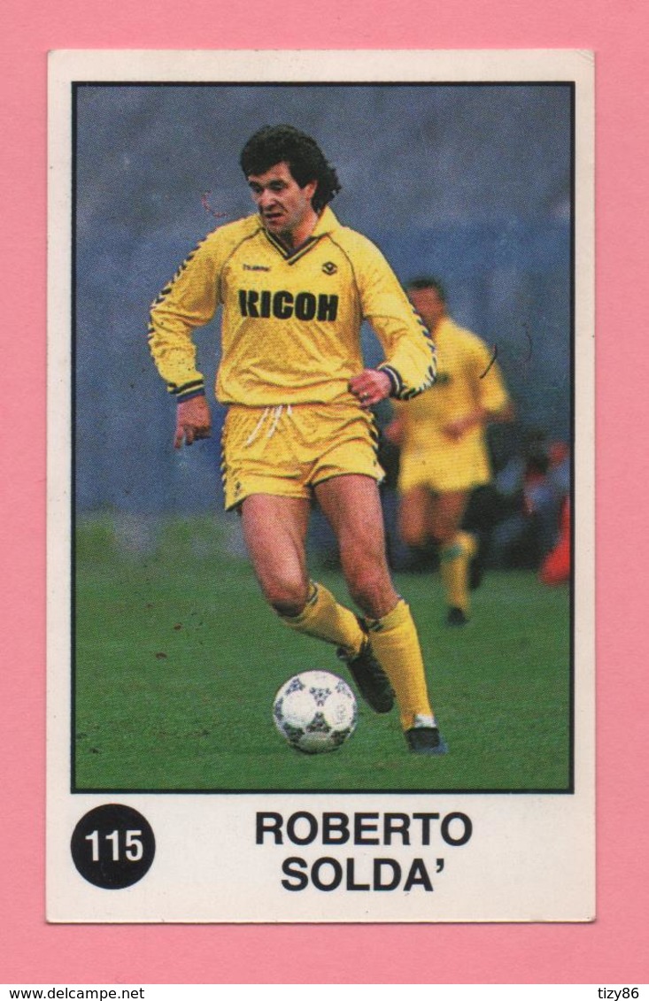 Figurina Super Sport 1988/89 - Roberto Soldà E Ezio Gamba - Trading Cards