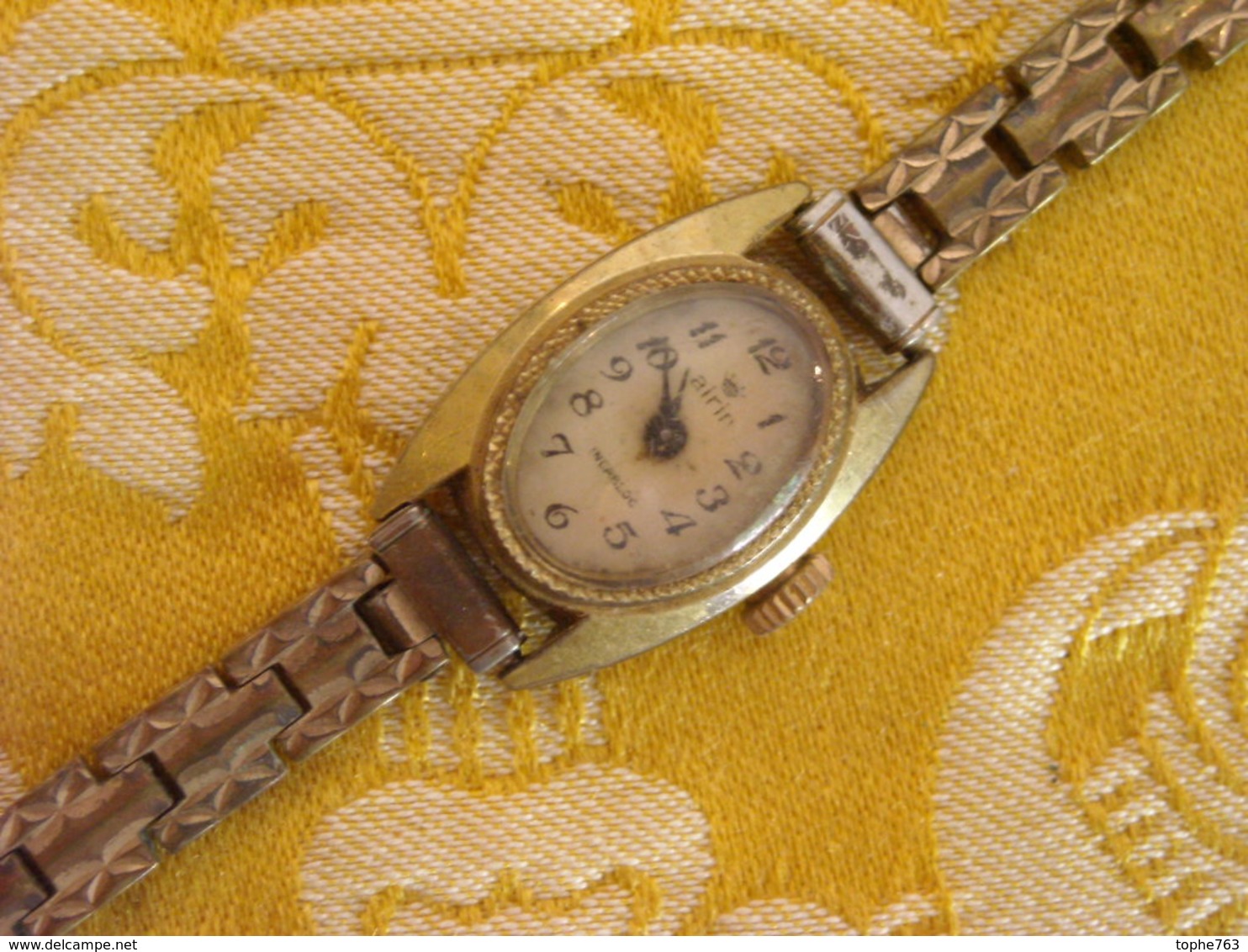 Montre Bracelet De Marque AIRIN Incabloc , Mécanique , Avant 1950 , Non Testée , Bracelet à Revoir - Montres Anciennes