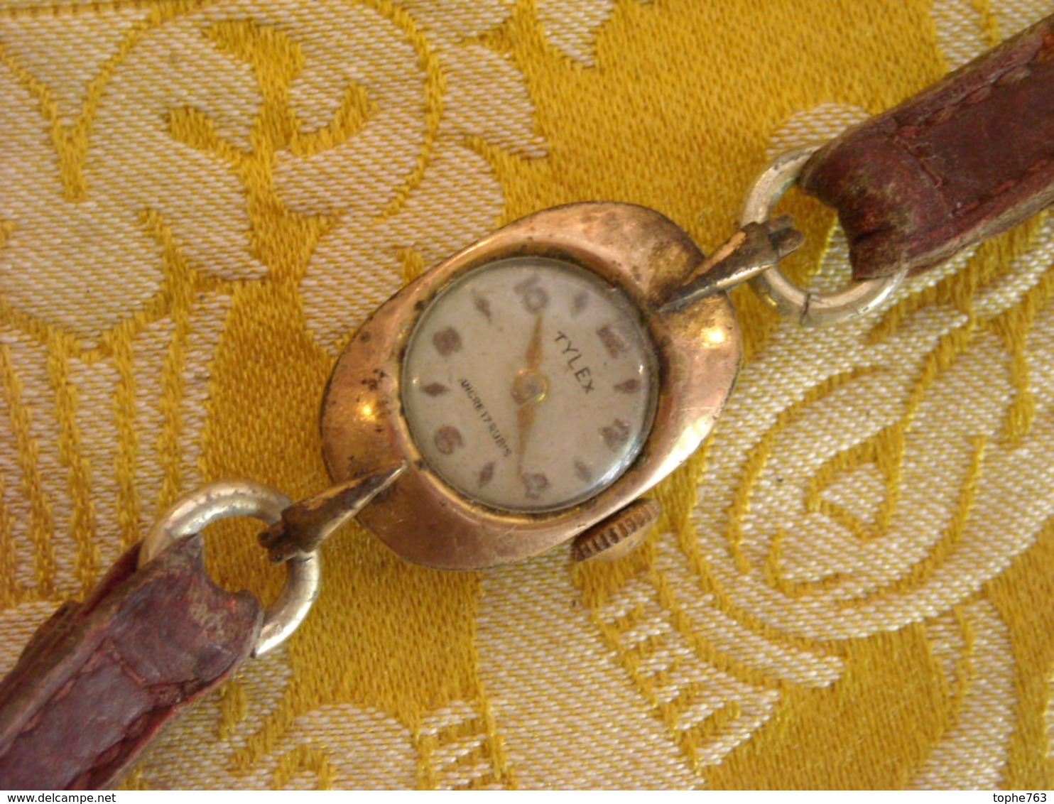 Montre Bracelet De Marque TYLEX Ancre 17 Rubis , Avant 1950 , Non Testée - Montres Anciennes