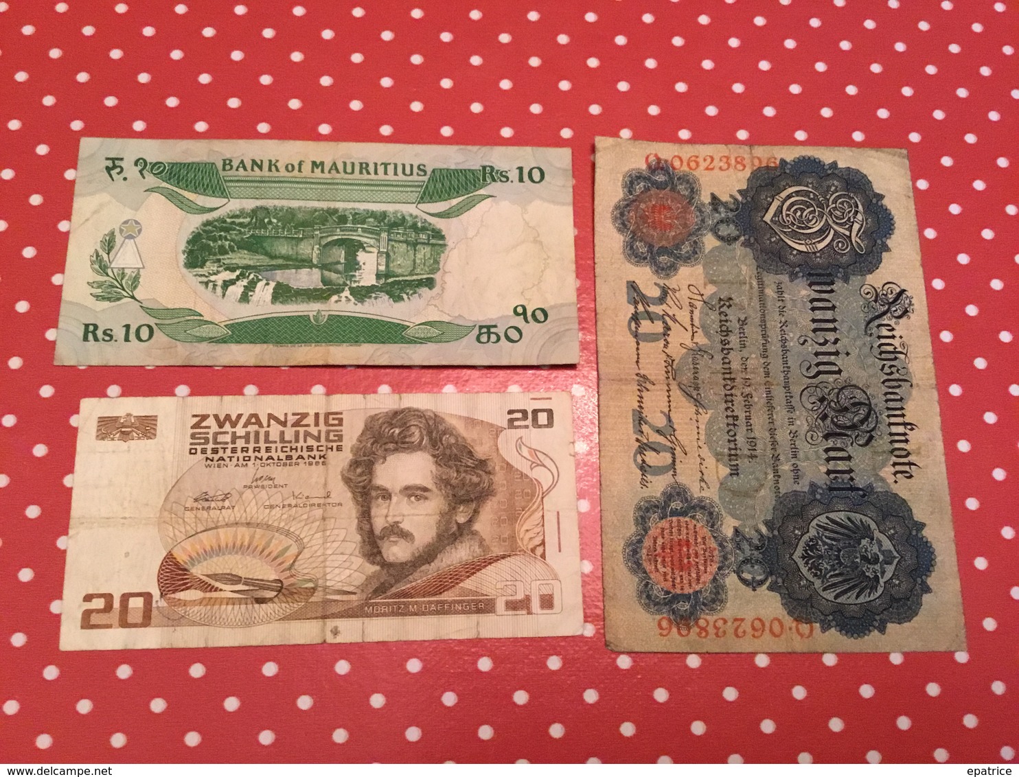 LOT DE 3 BILLETS Voir Le Scan - Lots & Kiloware - Banknotes