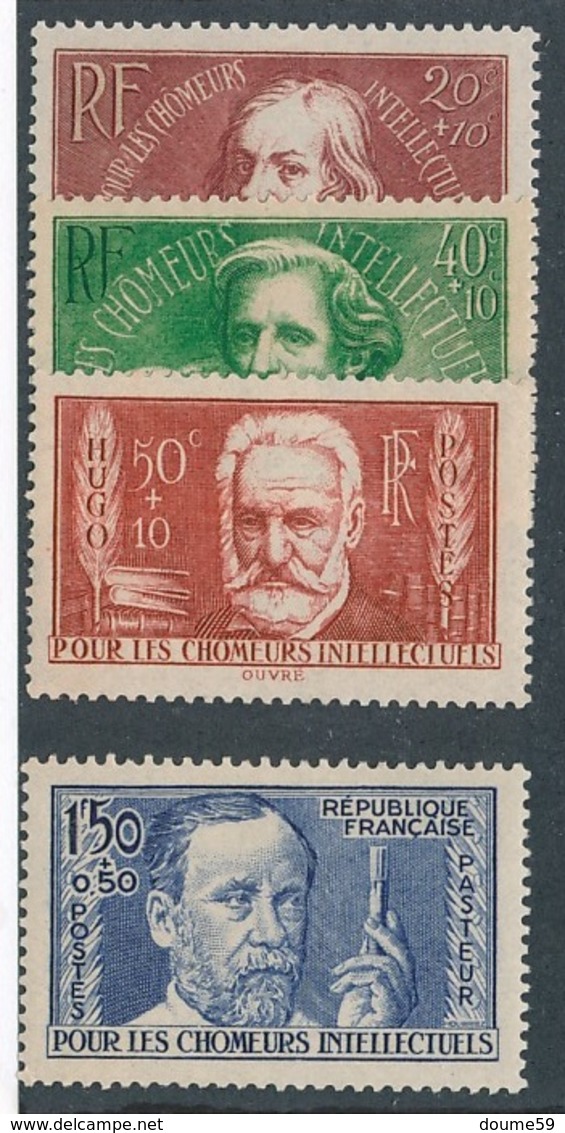 CP-442: FRANCE:: Lot Avec N°330/333** Lot N°1 - Neufs