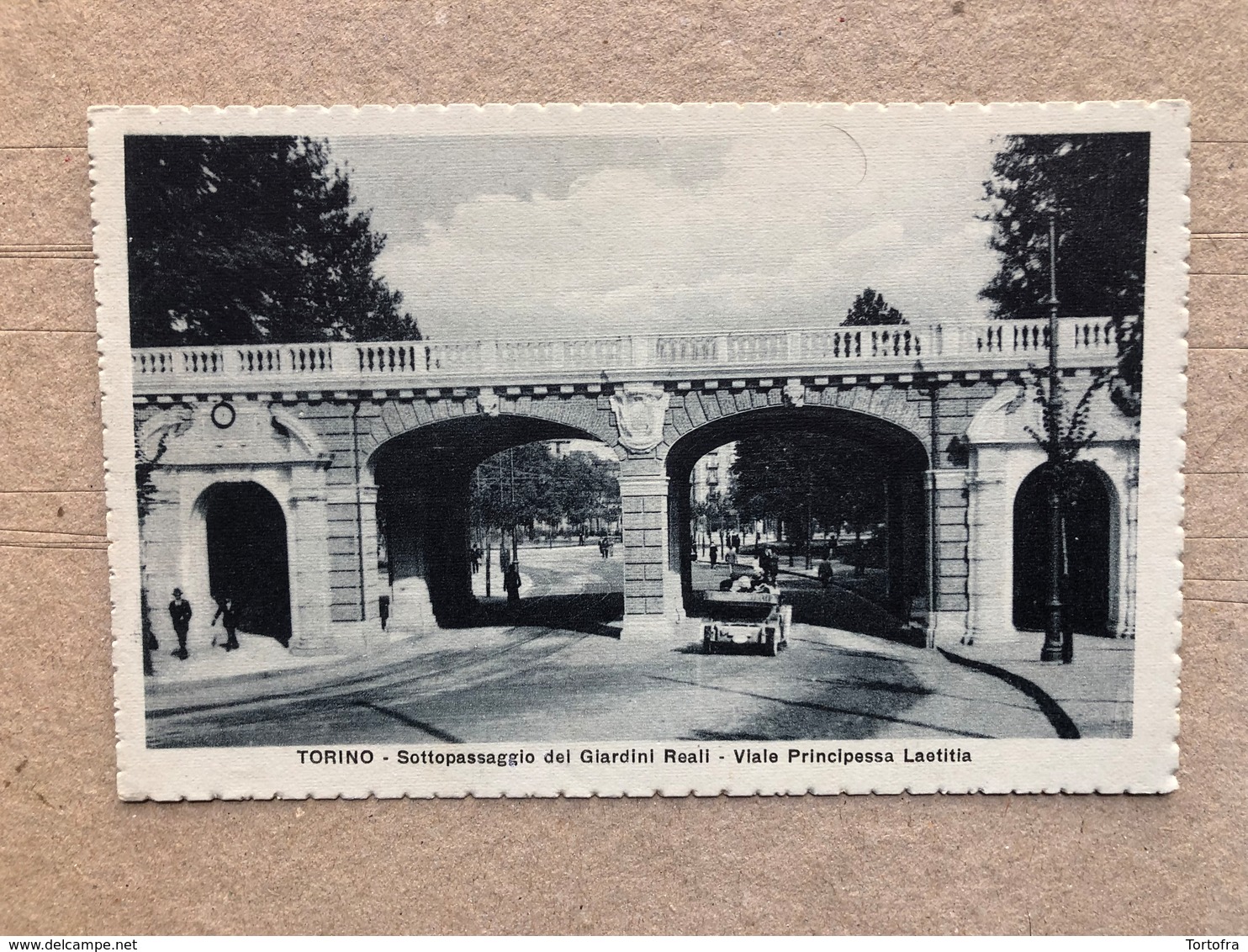 TORINO SOTTOPASSAGGIO DEI GIARDINI REALI VIALE PRINCIPESSA LAETITIA - Bridges