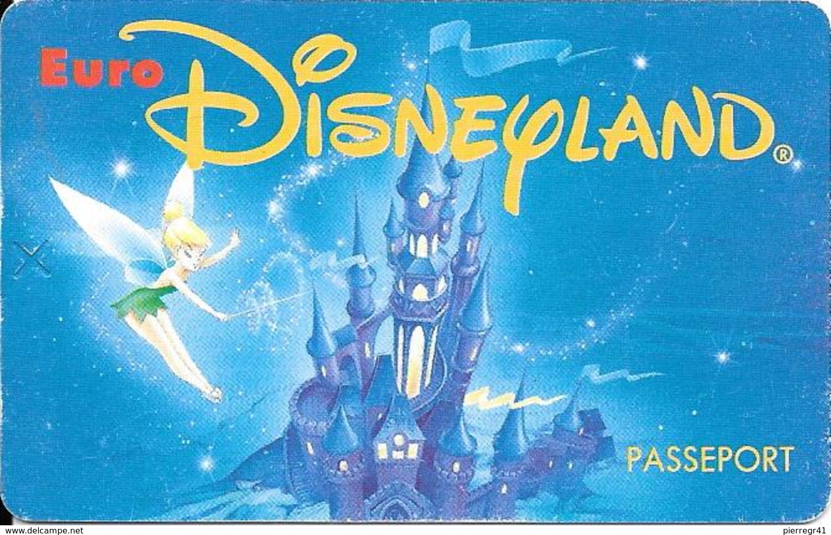 PASS-EURODISNEYLAND-1994-FEE CLOCHETTE-VGS-00059-COMITE D ENTREPRISE-TBE - Passeports Disney