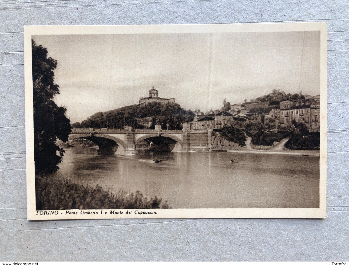 TORINO PONTE UMBERTO I° E MONTE DEI CAPPUCCINI - Bridges