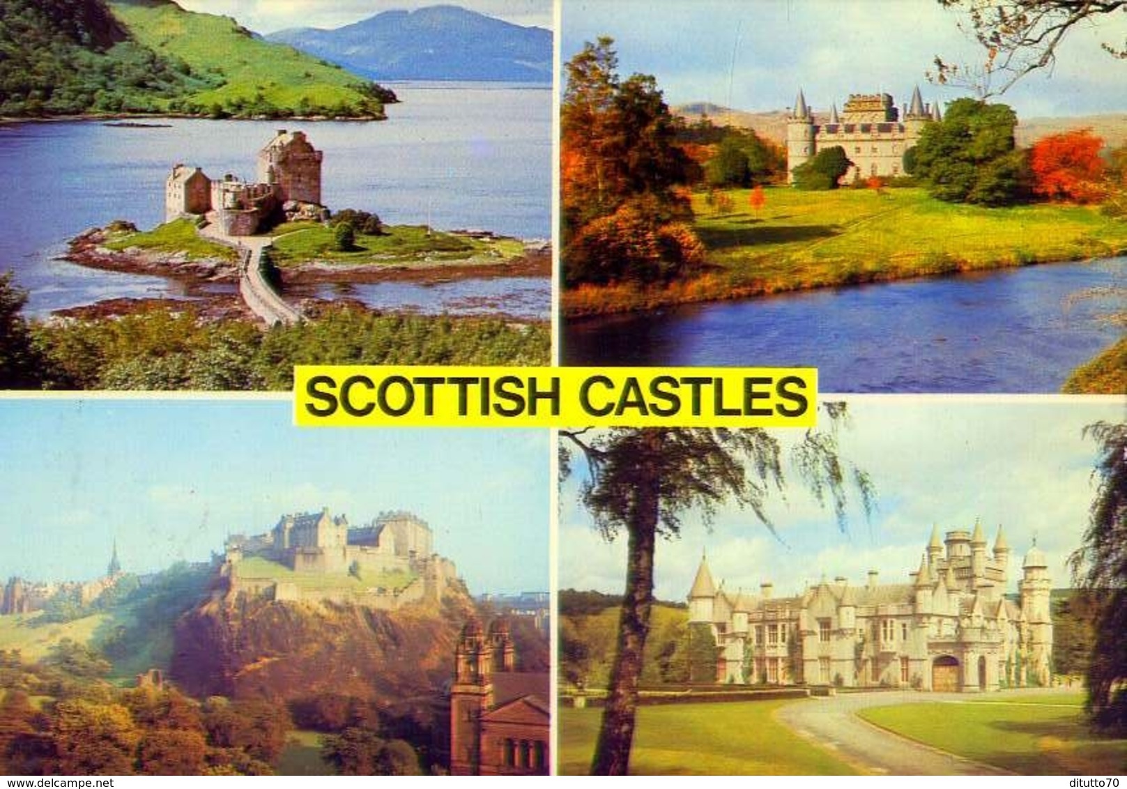Scottish Castles - Formato Grande Non Viaggiata – E 12 - Altri & Non Classificati