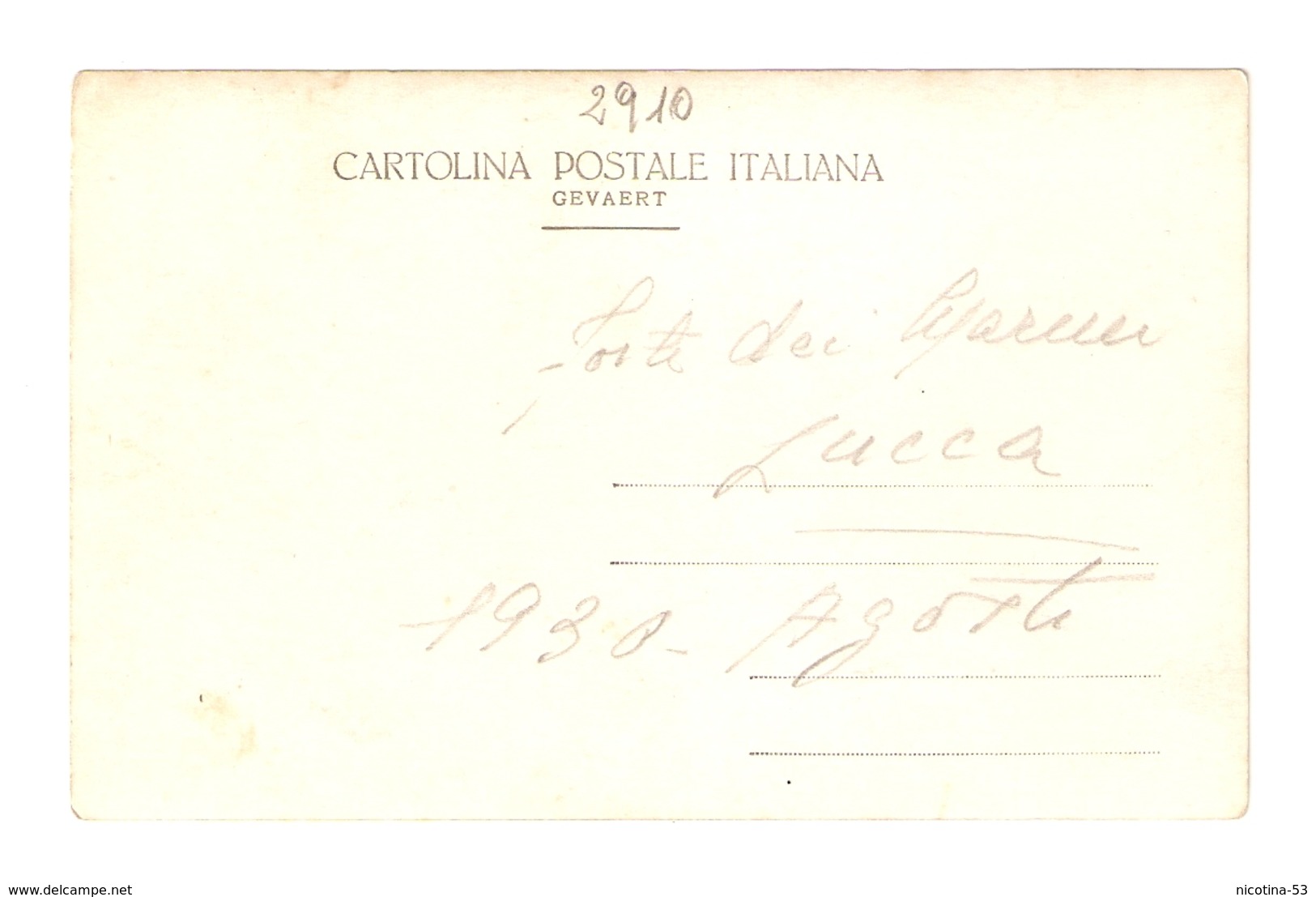 CT--2910-- FOTO CARTOLINA GRUPPO DI BAGNANTI -FORTE DEI MARMI LUCCA - AGOSTO 1930 - Persone Anonimi
