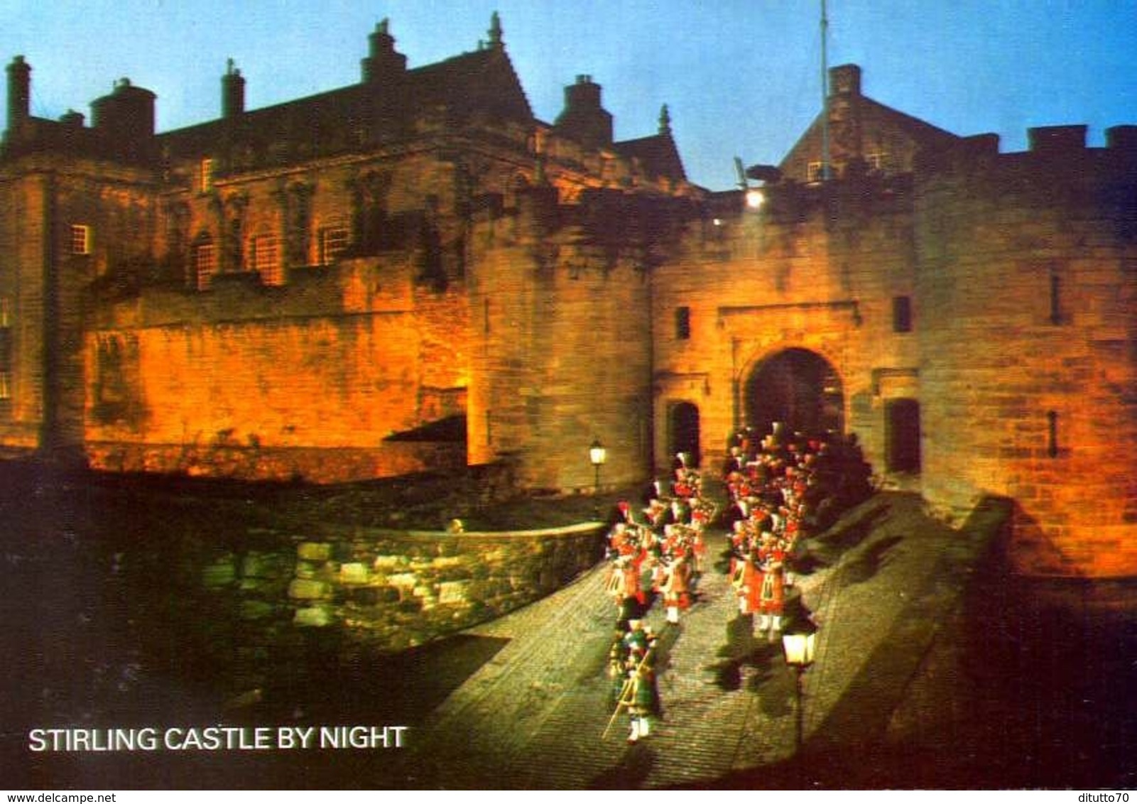 Stirling Castle By Night - Formato Grande Non Viaggiata  – E 12 - Altri & Non Classificati