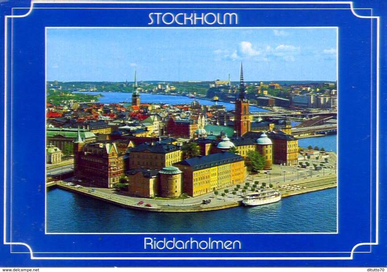 Stockholm - Riddarholmen - Formato Grande Non Viaggiata – E 12 - Altri & Non Classificati