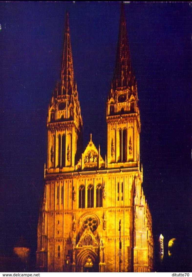 Zagreb - Cathedrale St. Etienne - Formato Grande Non Viaggiata – E 12 - Altri & Non Classificati