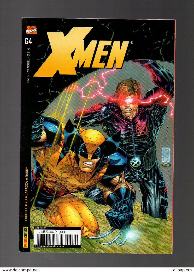 XMEN N°64 Holocauste J-1 Des Cendres Du Passé ressurgit L'histoire - Appel Aux Armes - Comme Des Agneaux à L'abattoir - XMen