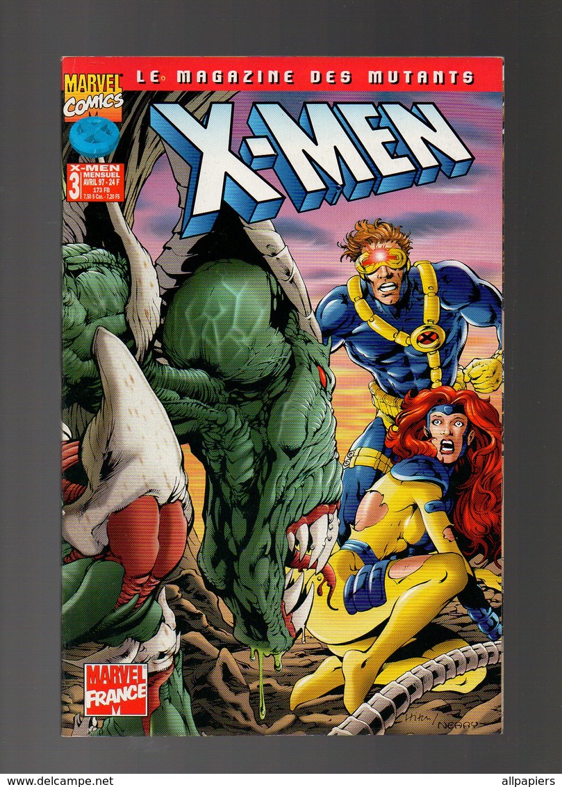 X-Men N°3 Le Magazine Des Mutants - Jour De Colère - Monde Mutant - Génération X - X-Man - Blaquesmith - XMen