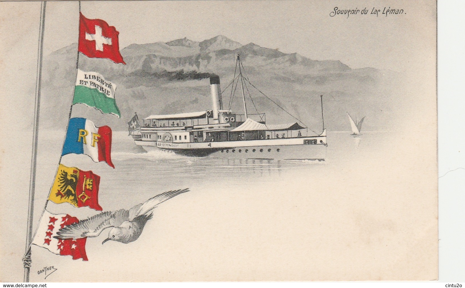 Suisse . Souvenir Du Lac Léman . - Sonstige & Ohne Zuordnung