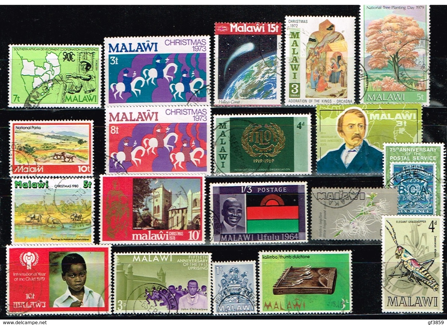 MALAWI /Oblitérés/Used/ Divers Petites Valeurs - Malawi (1964-...)