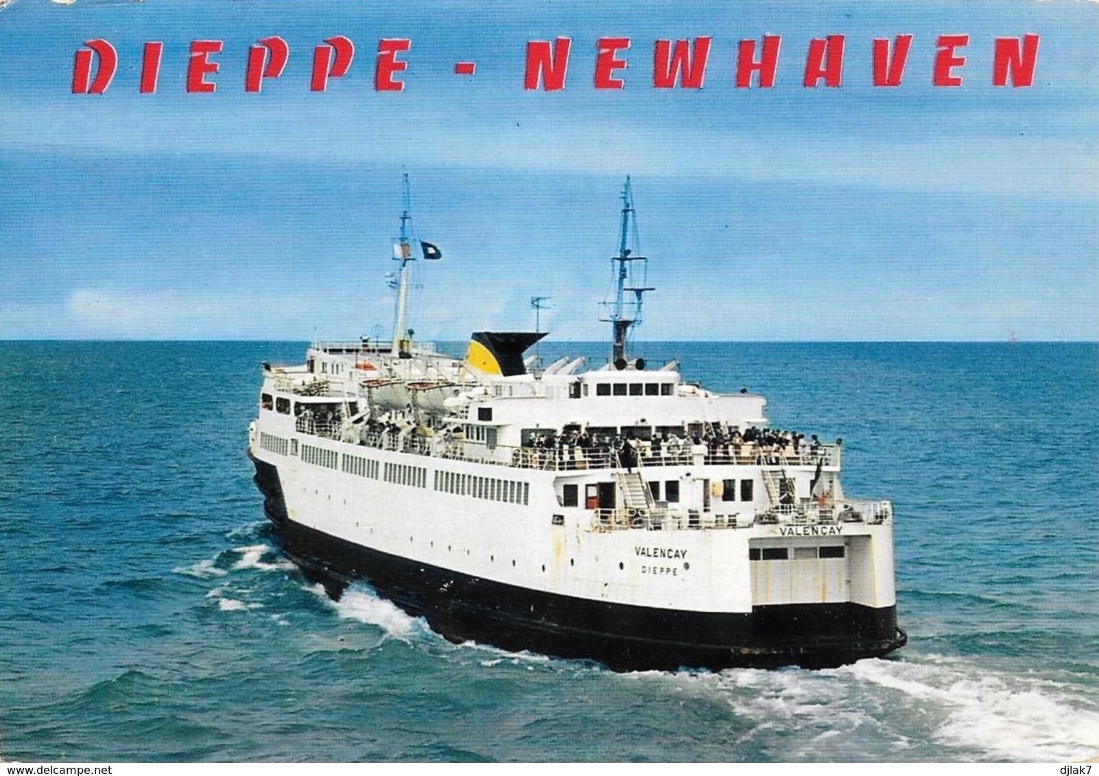 76 Dieppe Le Valençay (2 Scans) - Ferries