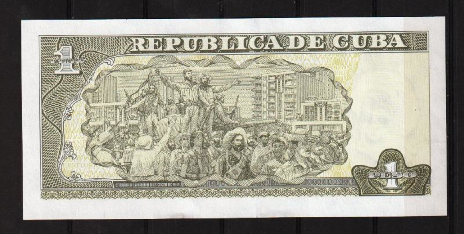 Cuba 2016 $1 Peso Banknotes UNC - Cuba
