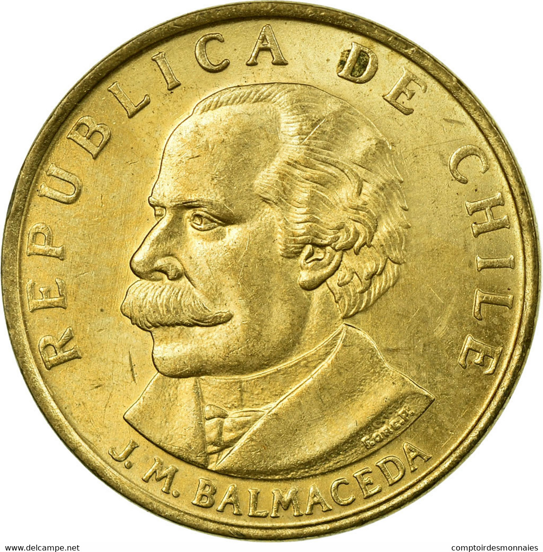 Monnaie, Chile, 20 Centesimos, 1971, TTB, Aluminum-Bronze, KM:195 - Chili