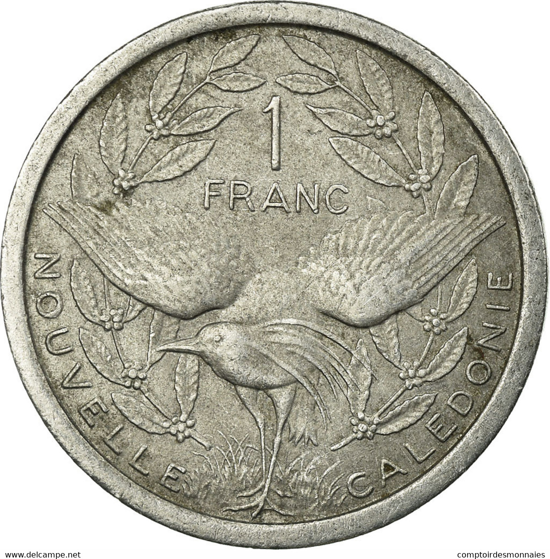 Monnaie, Nouvelle-Calédonie, Franc, 1977, Paris, TB+, Aluminium, KM:10 - Nieuw-Caledonië