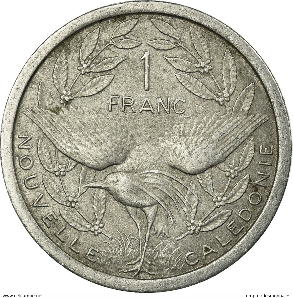 Monnaie, Nouvelle-Calédonie, Franc, 1977, Paris, TB+, Aluminium, KM:10 - Nuova Caledonia