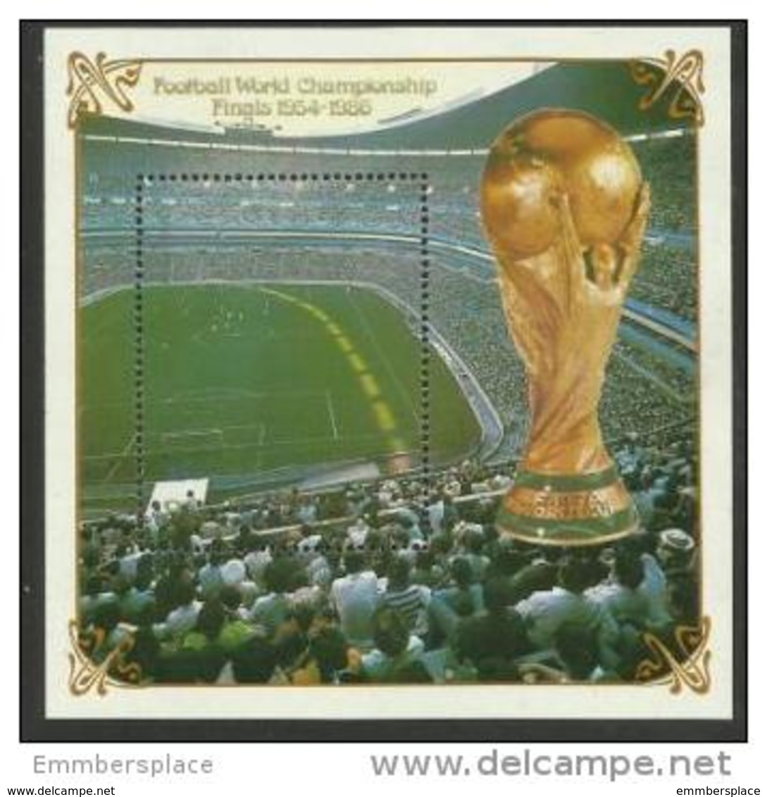 DPR Korea - 1985 Soccer World Cup Souvenir Sheet MNH **  Sc 2476 - Korea, North