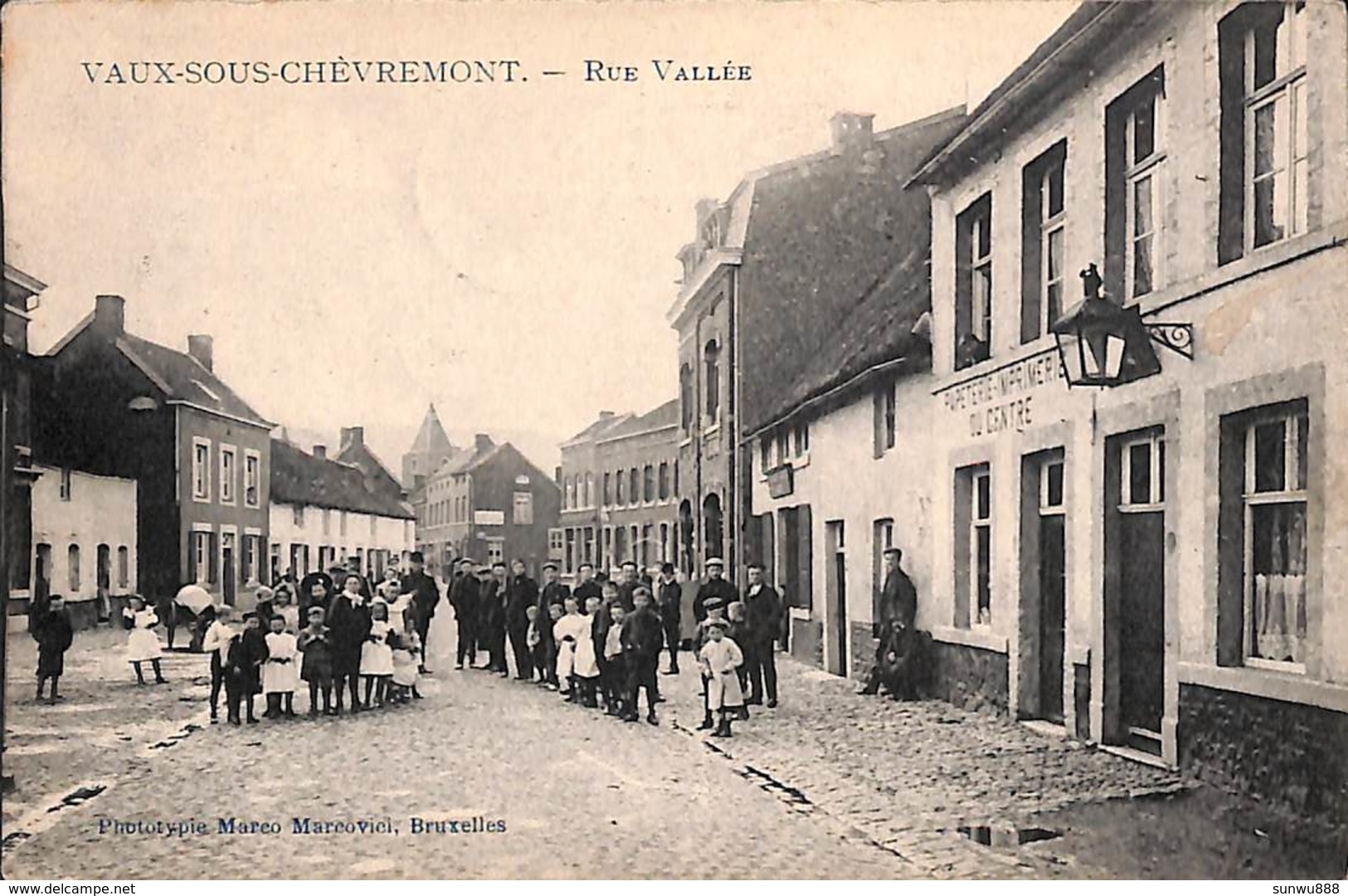 Vaux-sous-Chèvremont - Rue Vallée (top Animation, Marco Marcovici, Pour Ath, Professeur, Café De La Régence ! 1907 - Chaudfontaine