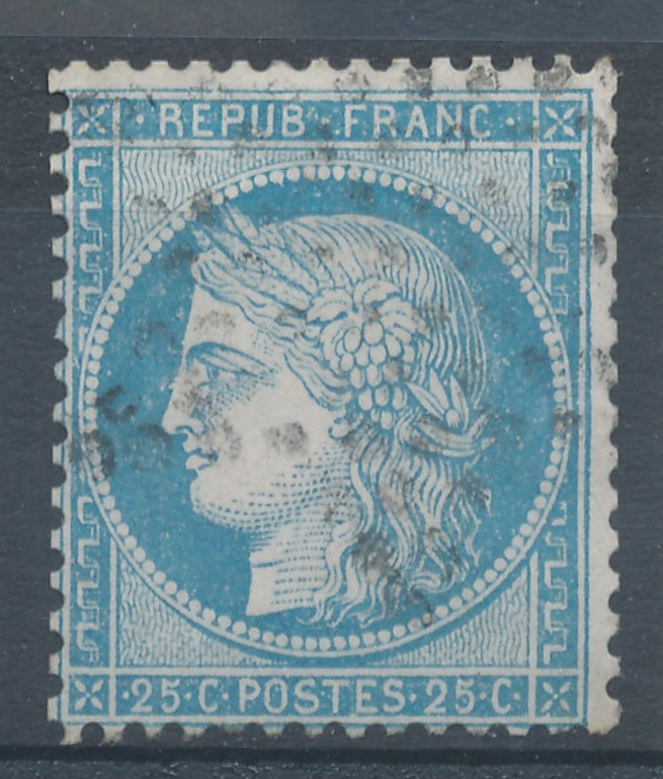 N°60 TYPE II VARIETE MARQUER AU VERSO. - 1871-1875 Cérès