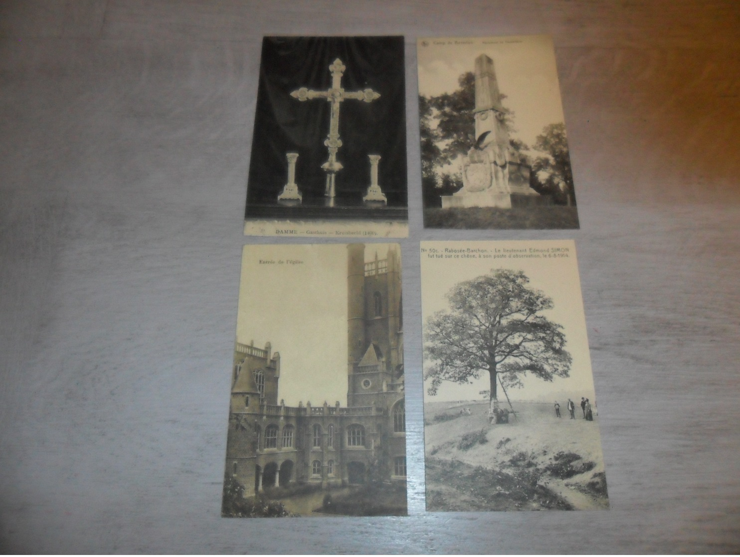 Grand beau lot de 100 cartes postales de Belgique        Groot mooi lot van 100 postkaarten van België