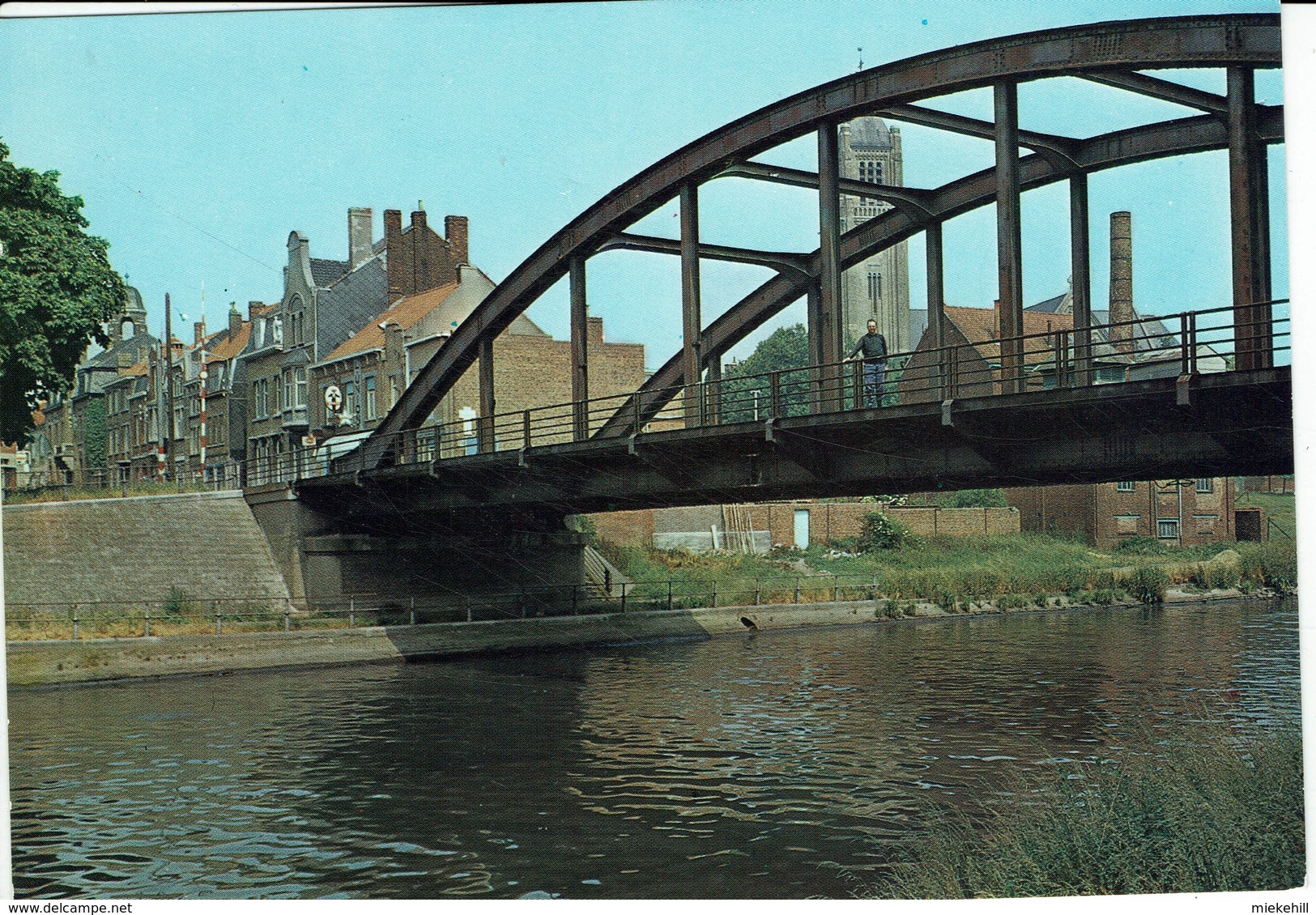 WARNETON-LA LYS ET LE PONT DE DOUANE - Comines-Warneton - Komen-Waasten