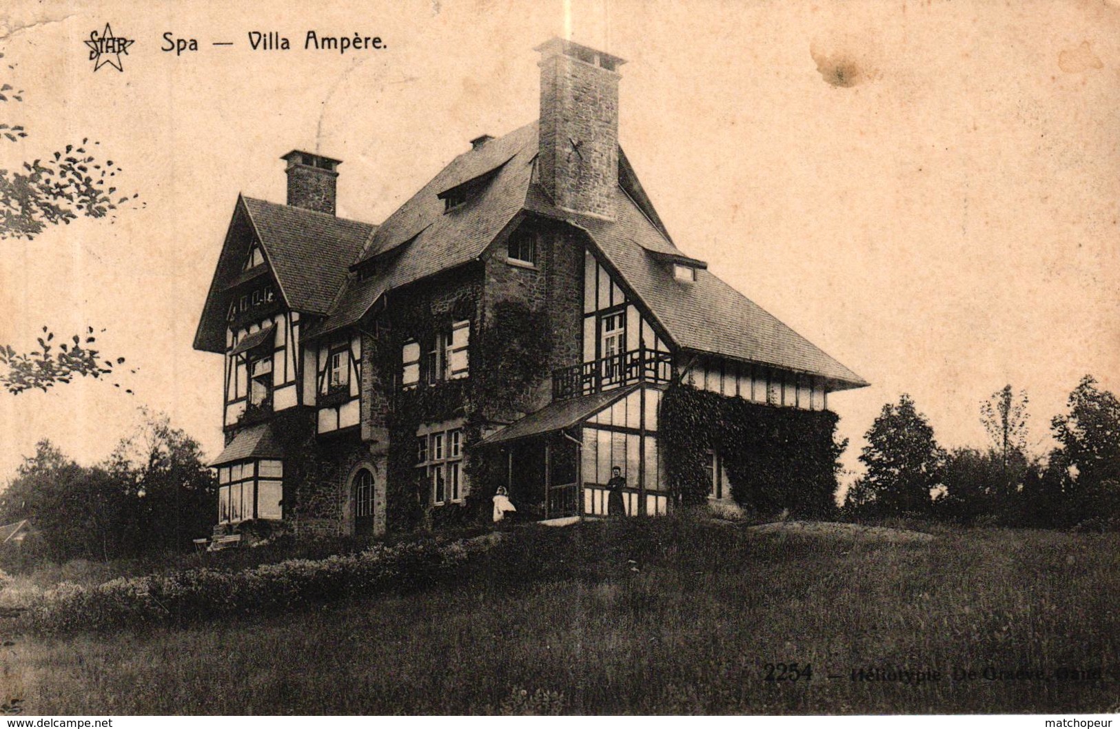 BELGIQUE - SPA VILLA AMPERE - Autres & Non Classés