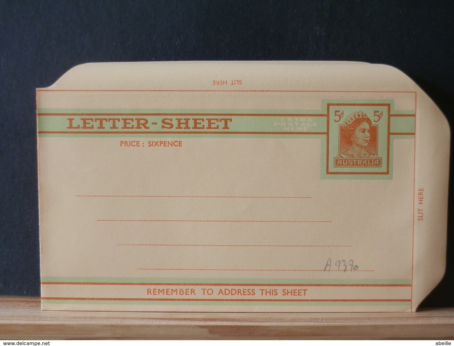 A9370   LETTERSHEET   AUSTRALIA XX - Postal Stationery