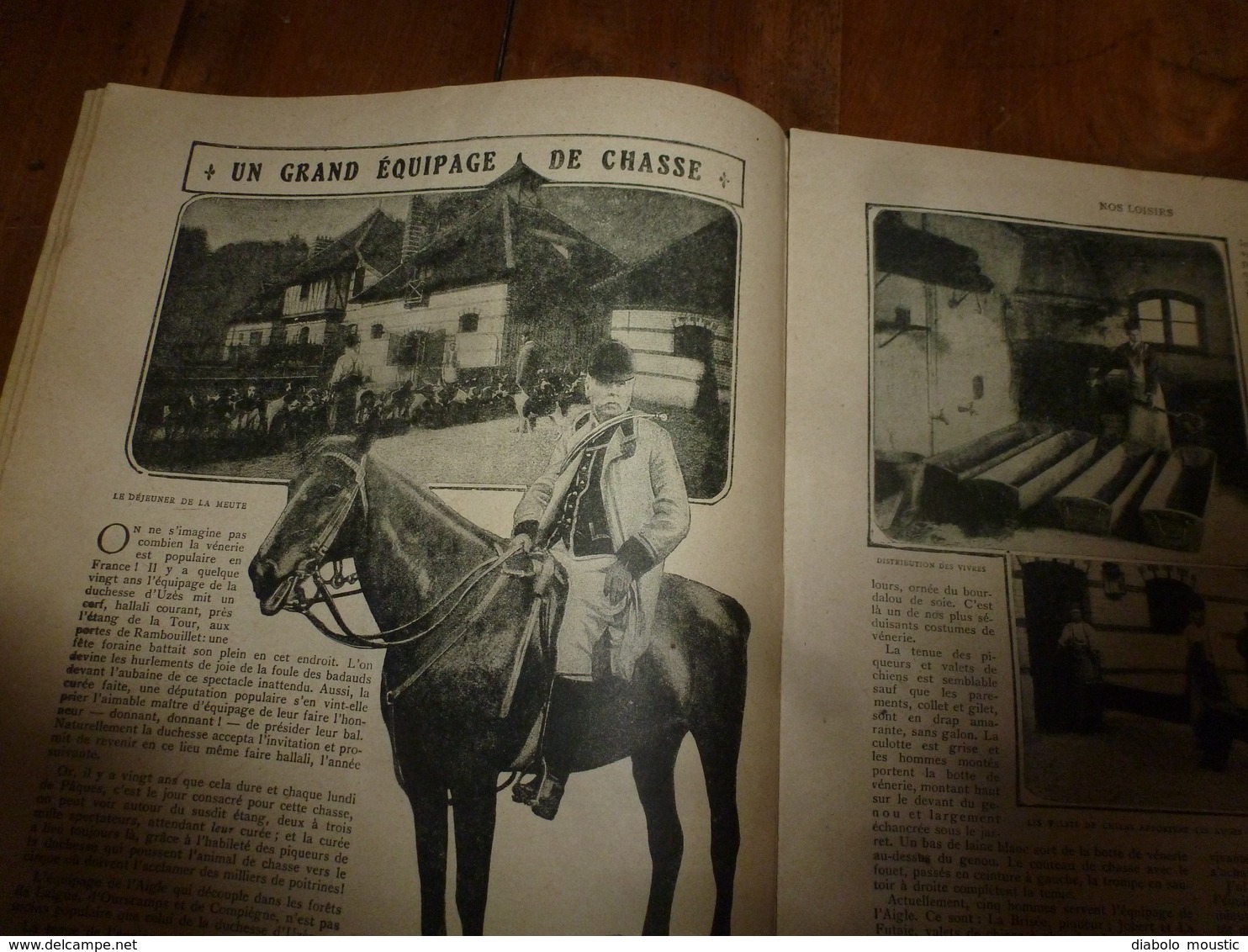 1908 NOS LOISIRS :Belle Chasse à Courre Forêt De Compiègne;Princesse-Mannequin;1 Poil De Barbe=18000 Fils D'araignée;etc - 1900 - 1949