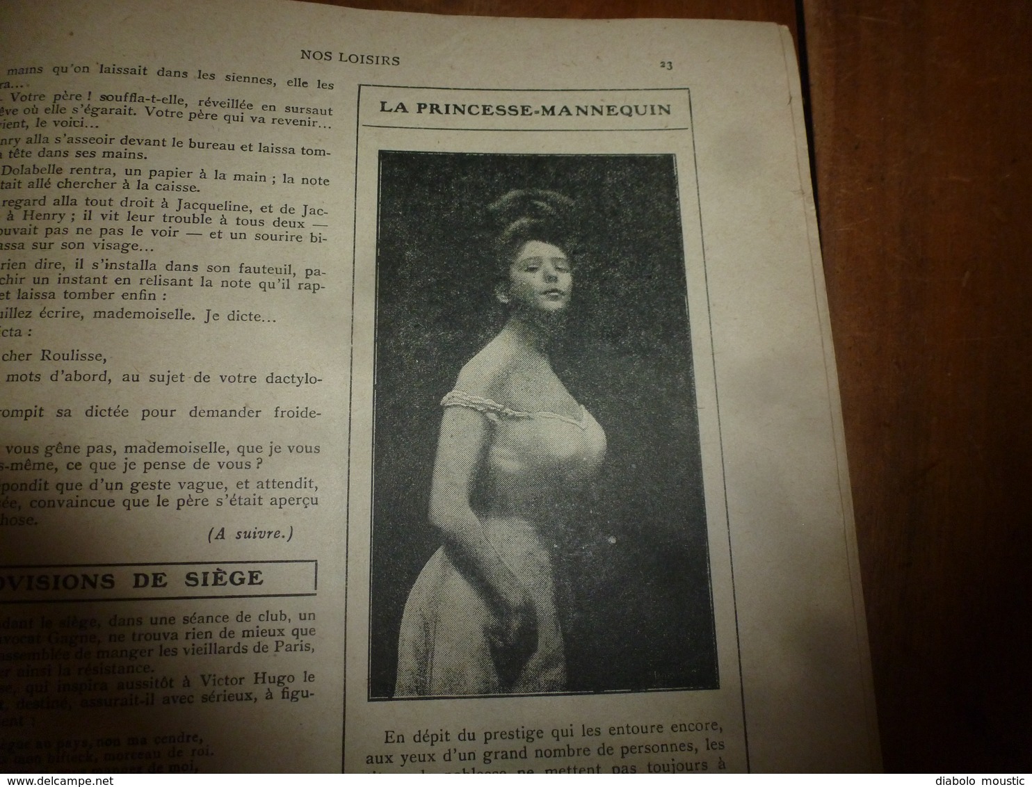 1908 NOS LOISIRS :Belle Chasse à Courre Forêt De Compiègne;Princesse-Mannequin;1 Poil De Barbe=18000 Fils D'araignée;etc - 1900 - 1949