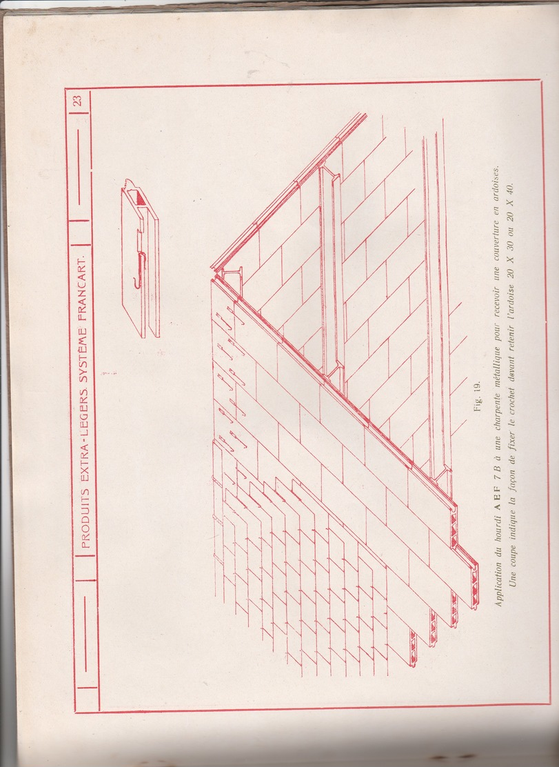 Catalogue  1922 ,Tuilerie Briqueterie Notre-Dame Tongres Tongeren ,Système Francart (progrès réalisé dans l'art de batir