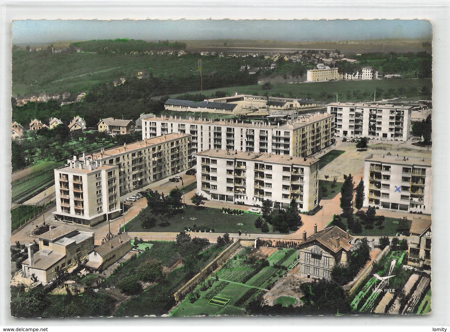 77 Coulommiers En Avion Au Dessus De ... La Ville Haute Immeuble HLM Habitation Immeubles CPSM GF - Coulommiers