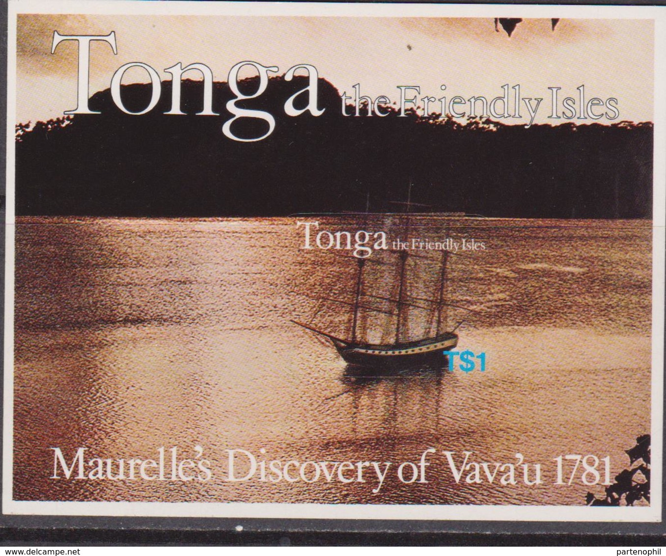 Tonga 1981 - Discovery Ships Navi Set MNH - Altri (Mare)