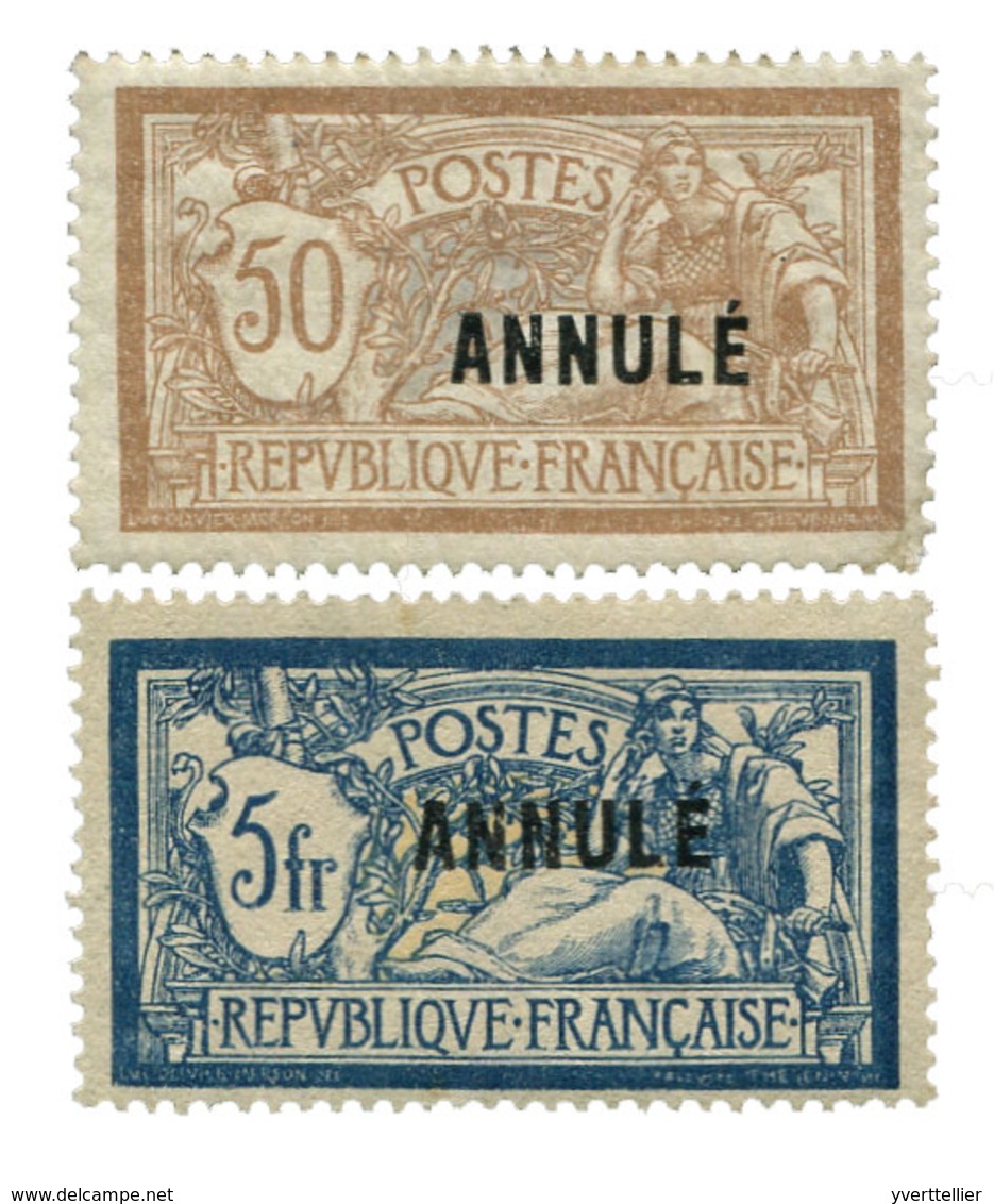 France : CI N°120-CI1 Et 123-CI1* - Sonstige & Ohne Zuordnung