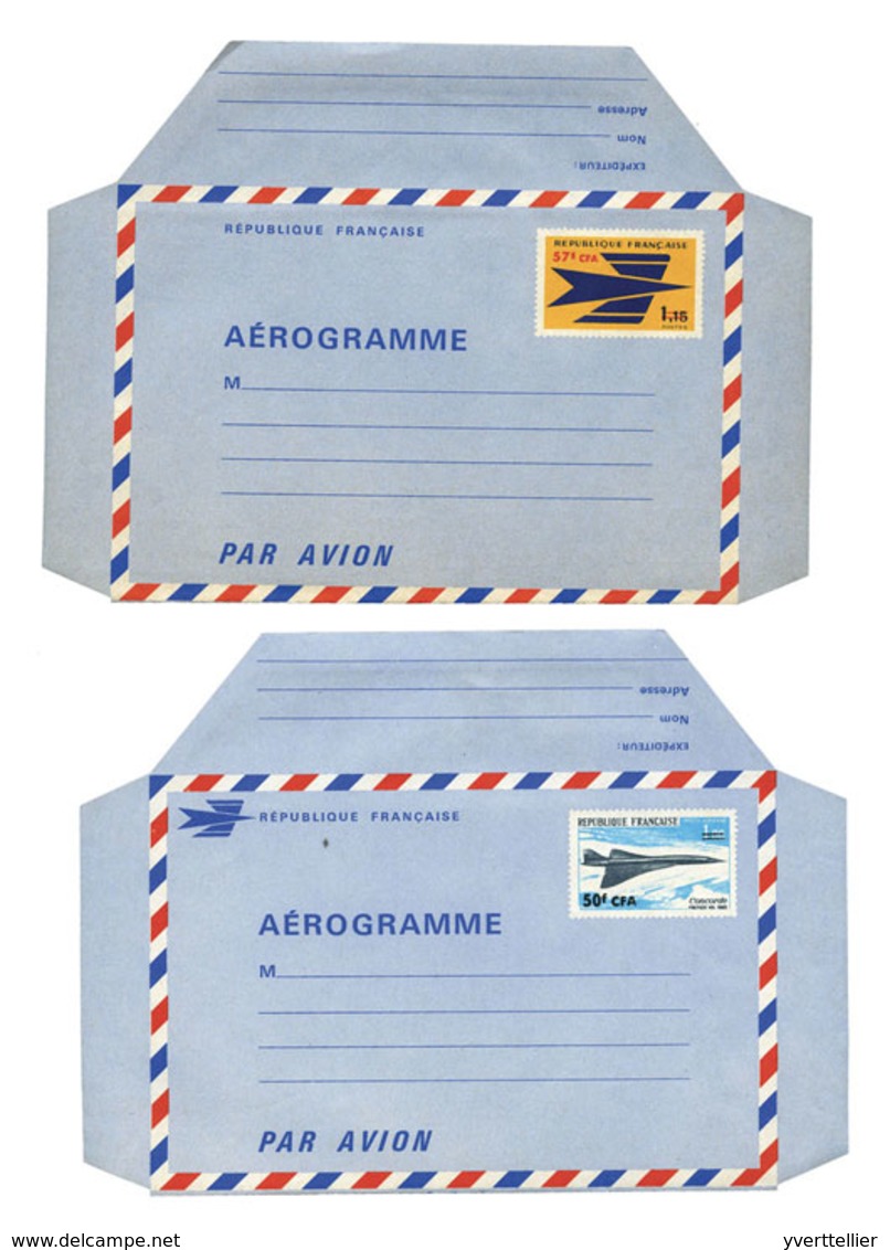 Réunion : Aérogramme N°1/2** - Sonstige & Ohne Zuordnung