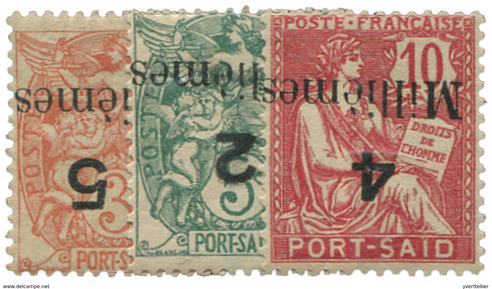 Port-Said : N°36a/38a* - Sonstige & Ohne Zuordnung