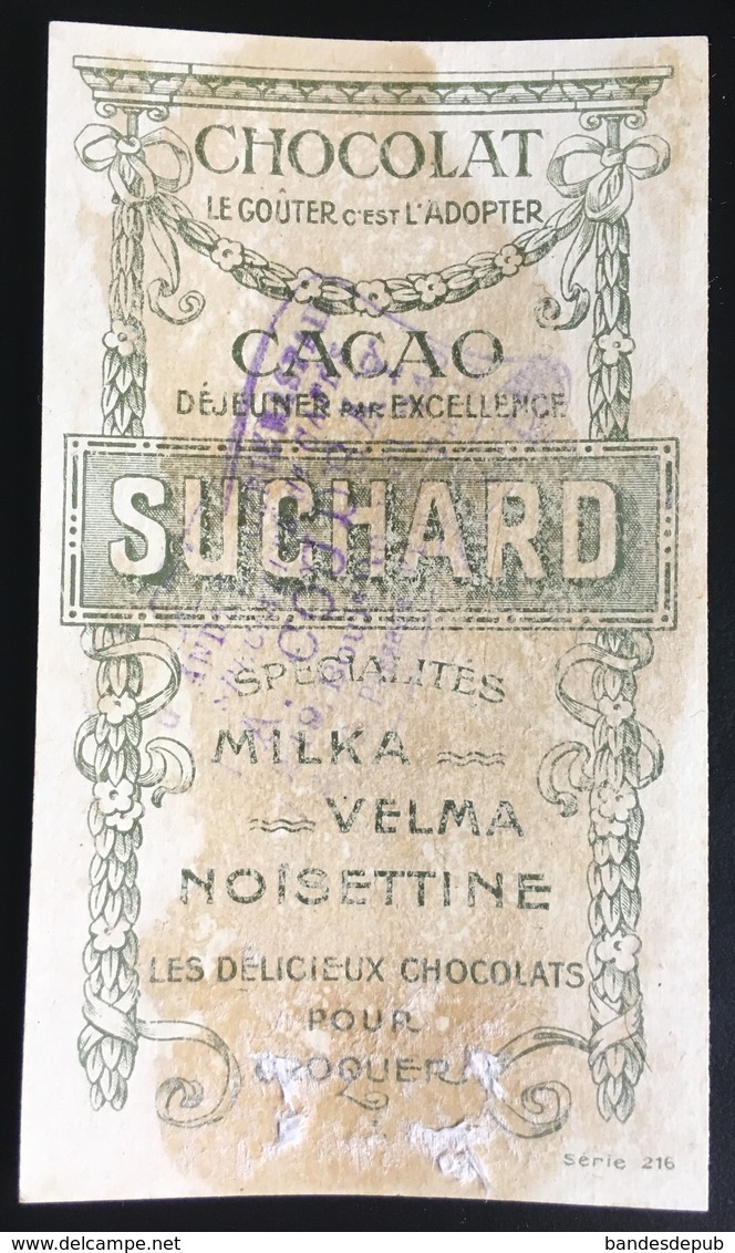 Suchard Chromo Provence Mireille Folklore Chanson Région Française - Suchard