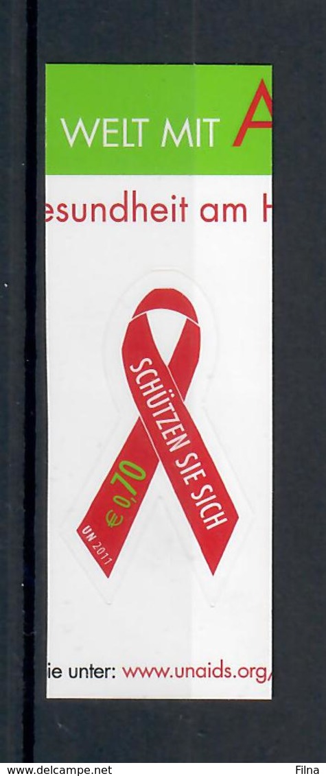 ONU - NAZIONI UNITE - VIENNA 2011 - LOTTA ALL'AIDS - MNH ** - UNO