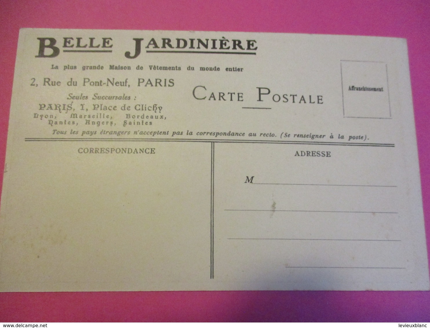 Carte Postale/Scoutisme / Le Pistage/ Belle Jardinière/Paris/JOB/Vers 1920-1930   CPDIV264 - Scoutisme