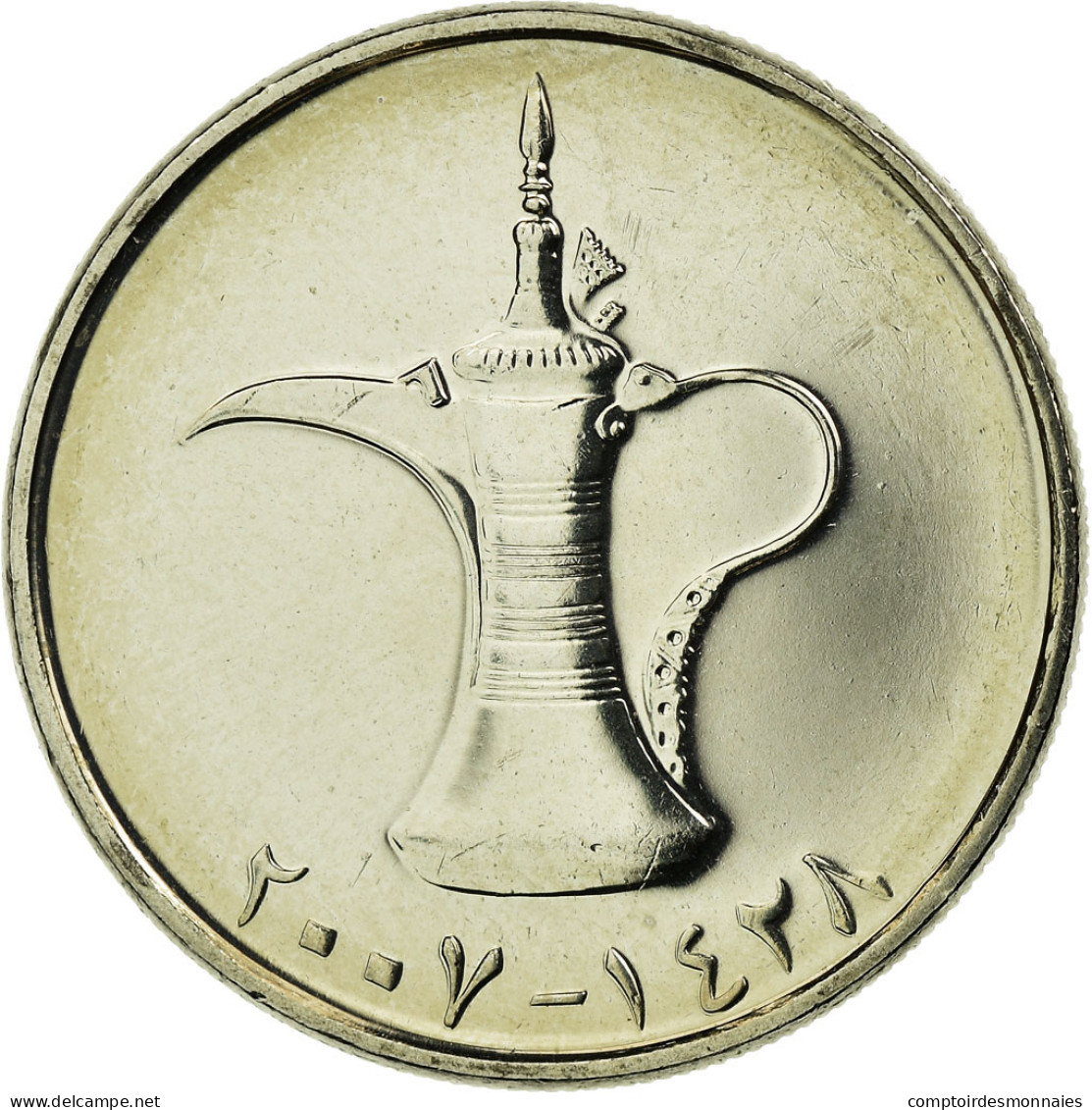 Monnaie, United Arab Emirates, Dirham, 2007/AH1428, British Royal Mint, SPL - Emirats Arabes Unis