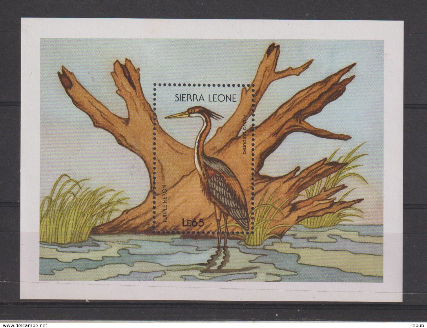 Sierra Leone 1988 Oiseaux BF 78 ** MNH - Sierra Leone (1961-...)