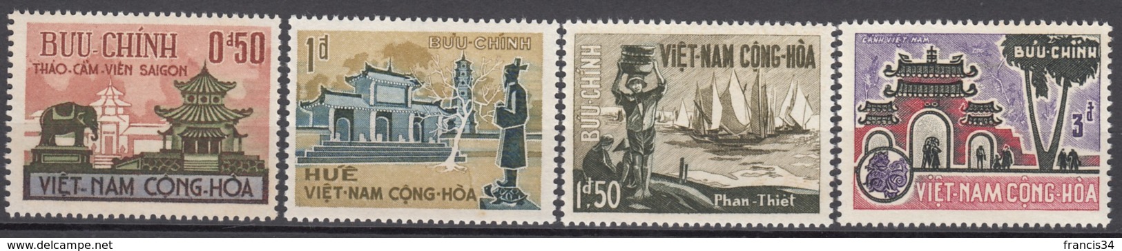 Du N° 250 Au N° 253 Du Vietnam Du Sud - X X - ( E 418 ) - Viêt-Nam