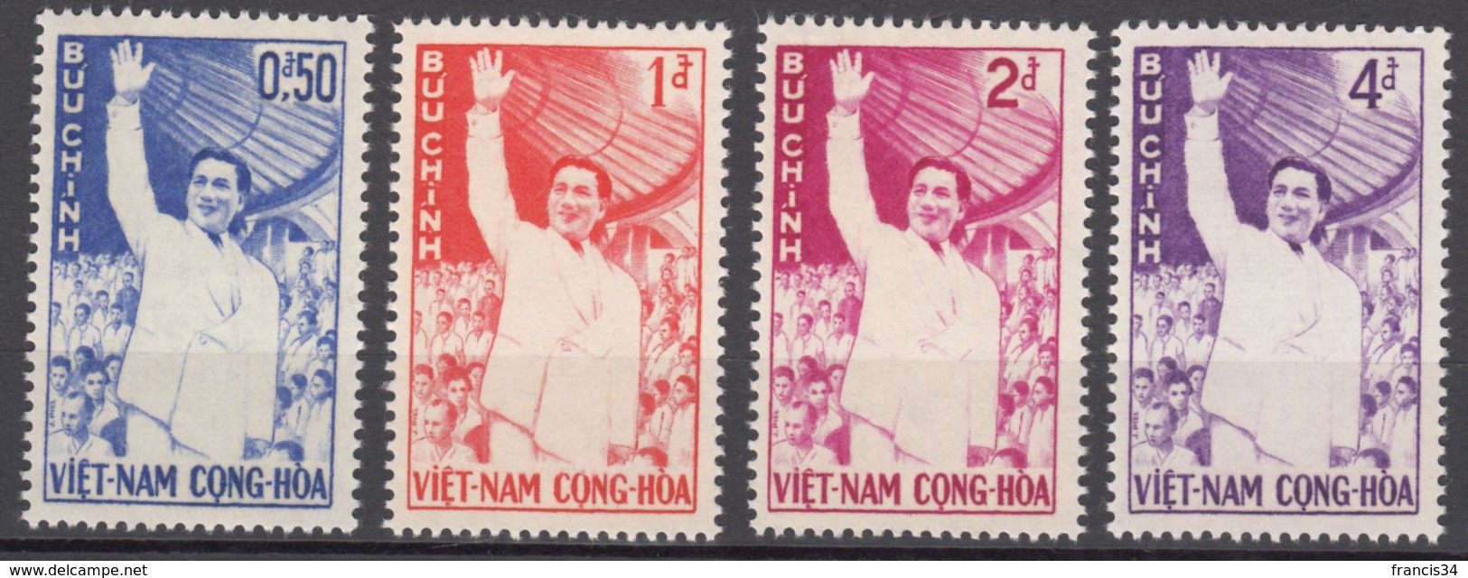 Du N° 161 Au N° 164 Du Vietnam Du Sud - X X - ( E 388 ) - Viêt-Nam